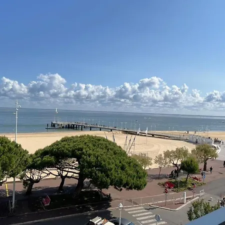 Arcachon: 4 Pers, Front De Mer, Parking, Centre-ville - Fr-1-474-32 Apartament
